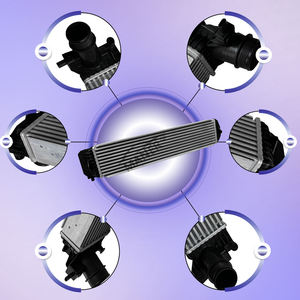 Intercooler de Aluminio 7N0145805A para Seat ALHAMBRA VW SHARAN 1.4 TSI 2.0 TSI 2010 2011 2012, Suministro de Fábrica MANER - Product Image 4