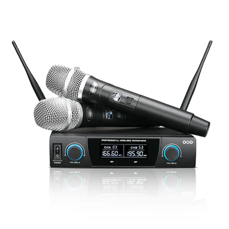 Home Portable Rechargeable Wireless Mic Suitable Karaoke Handheld Wireless Microphone