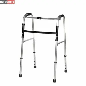 Hospital equipamento médico dobrar bengalas quadro de alumínio rollator walker mobilidade ajuda equipamentos para deficientes