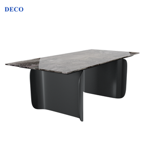 Tavolo <span class=keywords><strong>da</strong></span> <span class=keywords><strong>pranzo</strong></span> in marmo in stile moderno Set <span class=keywords><strong>tavoli</strong></span> <span class=keywords><strong>da</strong></span> ristorante materiali in vera pietra - Product Image 2