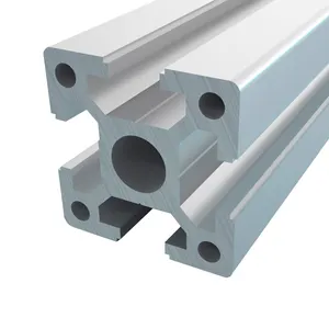 MV-10-4040H Workstation Door and Slide Window Curtain Track Safety Platform Step 6063-T5 Aluminum V Joints T Slot Profile