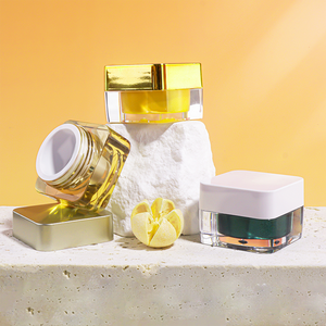 5G Vuông đôi tường Acrylic Mặt Kem <span class=keywords><strong>Jar</strong></span> rỗng sơn móng tay Gel container UV Gel bao bì <span class=keywords><strong>Jar</strong></span> - Product Image 1