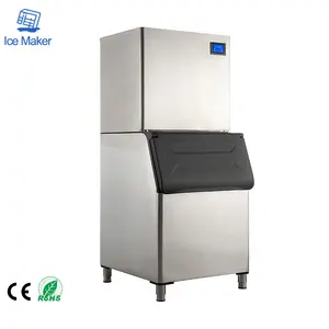 Professional ice machine factory produces Affordable reliable commercial ice machine cube ice 320KG/24H