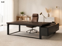 Bureau de Superviseur Ergonomique Moderne et Durable avec Montage Facile pour un Ambiance de Bureau de Style Business Luxe Léger