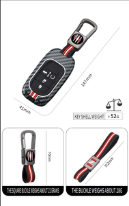เคสกุญแจรถรีโมทฝาครอบโลหะผสมสังกะสีสำหรับซีวิค เวเซล แอคคอร์ด ฟิต ไพล็อต ซีอาร์วี ฟรีด เอชอาร์วี <span class=keywords><strong>2022</strong></span>-2024 - Product Image 3