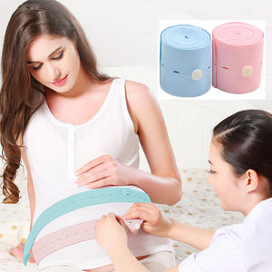 Sabuk pemantauan hati janin wanita hamil, ikat pinggang kehamilan, karet elastis bisa disesuaikan, sabuk CTG, bebas lateks, 6*130cm - Product Image 1