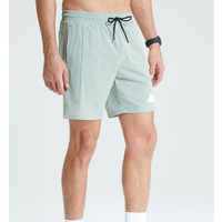 Haute qualité été léger poche zippée élastique desserre la ceinture garçon actif Shorts personnalisé hommes Nylon course Gym Shorts