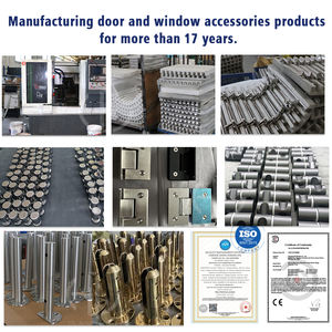 ราวบันไดกระจกดีไซน์ทันสมัยขายดี พร้อมจุกกระจกสำหรับรั้ว - Product Image 6