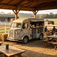 Camionnette alimentaire électrique rétro personnalisée Citroën, machine à expresso commerciale, distributeur de bonbons, multifonctionnel, mobile, en acier inoxydable