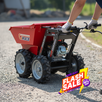 Mini-dumper Grace Euro 5 certifié CE, à commande facile, pour travaux intérieurs, neuf, en promotion, livraison gratuite, côté gauche