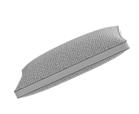 Housse de coussin en tricot de haute qualité, taille personnalisée, fermeture éclair, étiquette