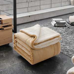 Manta de franela de Sherpa Reversible moderna, tamaño King, forro polar de felpa borroso, funda decorativa de cama de invierno con estampado de microfibra - Product Image 3