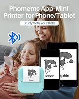 Imprimante d'étiquettes Phomemo Print Pod Mini, machine à créer des autocollants M02X, imprimante de poche sans encre, imprimante thermique portable