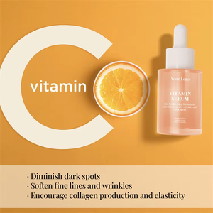 MUXYH Suero Hidratante con Vitamina C 30ml, Tratamiento Facial a <span class=keywords><strong>Base</strong></span> de Plantas, Esencia Natural para Aclarar la Piel - Product Image 4