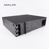 Kotak Terminal Fiber Optik Rak Mount Tipe Geser Baja Cold-rolled 1U/2U/3U/4U LC/SC ODF, Penjualan Terlaris Pabrik 2626