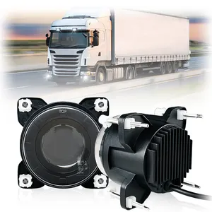 Agrolite 90Mm Led Work Light Headlight 35W 3500Lms Aluminum Led Tractor Headlight For Truck Offroad Bus