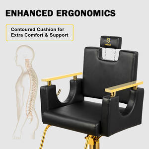 Options de couleur économiques Chaise d'équipement de <span class=keywords><strong>coiffure</strong></span> de salon à hauteur réglable pour la <span class=keywords><strong>coiffure</strong></span> - Product Image 3