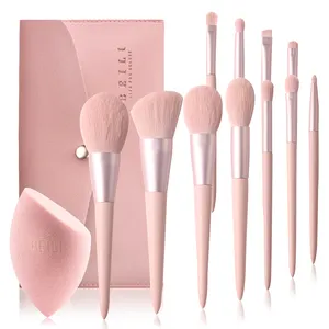 Premium Cosmetic Make Up Brushes Foundation 11 pcs eyeshadow brush set private label name brand makeup brushes