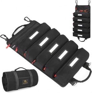Échantillon gratuit : Sac de rangement pour outils d'électricien de haute qualité et durable, sac de transport pour outils de technicien électrique, organisateur de sacs à main - Product Image 2