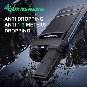 Mini el iki yönlü Walkie telsiz 2W çıkış gücü 2km Ran GMRS tipi uzun su geçirmez özelliği amatör radyo iletişim - Product Image 5