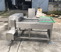 Machines de découpe de tête de poisson saumon omani riyal pour couper le poisson glacé