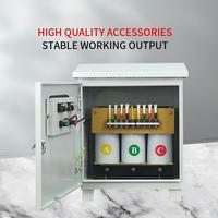 Transformateur de puissance triphasé Newlink 20 kVA 60 Hz à isolation sèche en cuivre avec trois écrans LCD, refroidissement par air, noyau SG EI, sortie 380 V
