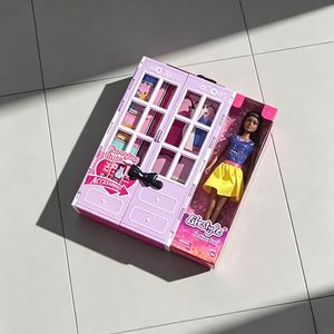 Deluxe 11.5 Inch Black Princess <b>Vinyl</b> Doll Royal Wardrobe Included Blow Molded Body Window <b>Box</b> Ready for Retail Display - Product Image 6