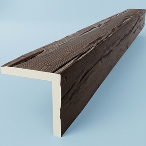 Realistische Zypressenholz-Textur PU Kunstholzbalken für Natürliche Dekoration - Product Image 1