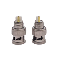 Connecteur BNC mâle à souder (type Q9) 50/75 Ohm, fiche coaxiale RF pour câble RG174 RG58 RG59