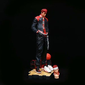 ของเล่นเรซิน PVC แบบปรับแต่งได้2025 OEM หุ่นอะนิเมะแบบสแลมดังค์หัวแดงฮานามิจิซาคุรากิ - Product Image 2