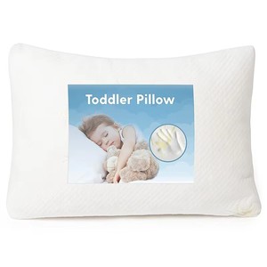 Oreiller pour <span class=keywords><strong>bébé</strong></span> en mousse à mémoire <span class=keywords><strong>de</strong></span> forme douce en bambou, mini oreiller pour la sieste des petits garçons et petites filles - Product Image 1
