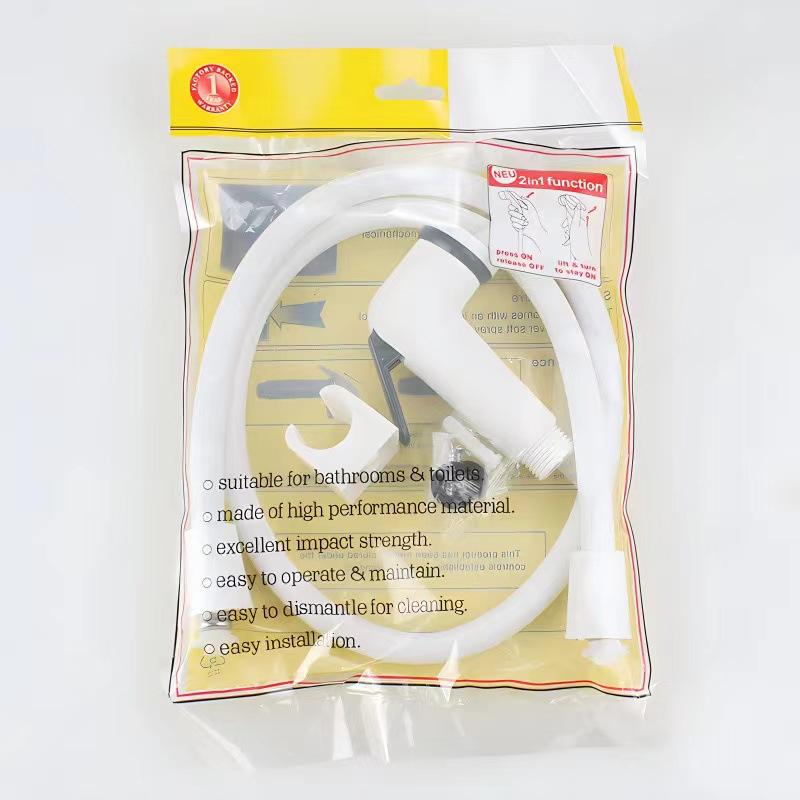 D type 1.2 tube en plastique blanc ensemble de trois pièces