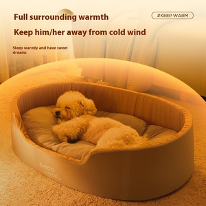 Ninho Tridimensional Grande e Ecológico para Cães de Cor Sólida Dupla Face e Lavável Cama para Gatos e Animais de Estimação Tapete para Cães para Todas as Estações para Cross-Border - Product Image 2