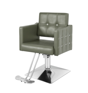 Fauteuil de barbier hydraulique Luxmars de haute qualité avec pompe robuste, fauteuils de barbier de luxe, fauteuil de coiffure tout noir pour salon de coiffure - Product Image 4