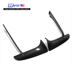 Corvette C8 Stingray - Nuevas rejillas de ventilación del parachoques delantero de fibra de carbono seca con tejido 3K/6K/12K para Chevrolet Z51 2020-2026 - Product Image 2