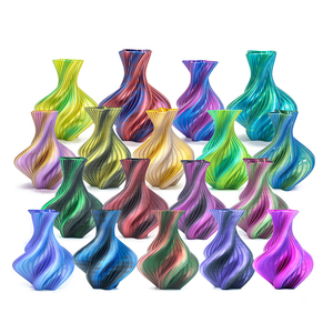 วัสดุ PLA เส้นผ่านศูนย์กลาง 1.75 มม. สำหรับพิมพ์ 3 มิติ เส้นพลาสติก PLA แบบไหม สองสี น้ำเงินและม่วงแดง เส้นพลาสติกสำหรับพิมพ์ 3 มิติ WEICHI - Product Image 6