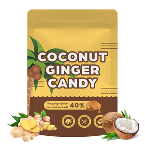 Caramelos de Jengibre y Coco con Sabor a Café, Marca Privada OEM, Caramelos Mixtos de Jengibre y Coco, Gran Venta - Product Image 1