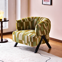 Fauteuil de salon moderne de luxe nordique en bois massif, chaise de détente pour salon et chambre, fauteuil inclinable individuel en tissu au design élégant
