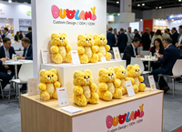 Peluche OEM de haute qualité en tissu doux pour enfants, idéale comme cadeau promotionnel d'entreprise