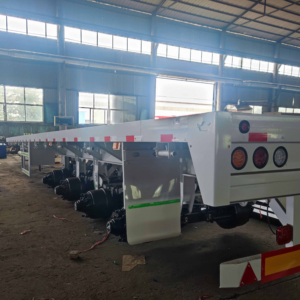 Semirimorchio Pianale a 3 Assi per Container da 45 Piedi in Vendita in <span class=keywords><strong>Pakistan</strong></span> - Product Image 1