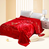 Couverture Raschel lourde de luxe et chaude Couvertures Raschel Big Bed de 8kg d'épaisseur