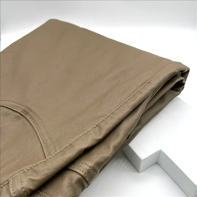 Оптовая продажа, эластичные джинсовые брюки-карго с полиуретановым покрытием | Настраиваемая ткань
