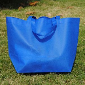 Sac de courses réutilisable, robuste, écologique, en polypropylène non tissé enduit, résistant à l'eau, de style trapèze, avec fermeture éclair - Product Image 4