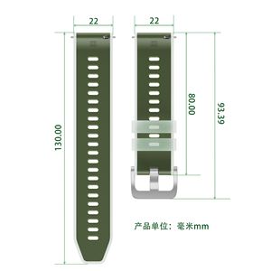 विवोएक्टिव <span class=keywords><strong>4</strong></span> 3 5 एफएनिक्स 6 एस 6x 5x 26 मिमी सॉफ्ट त्वरित रिलीज प्रतिस्थापन सिलिकॉन स्ट्रैप - Product Image 3