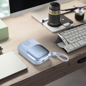 แบตเตอรี่ลิเธียม 18650 ความจุสูง 10000mAh/20000mAh  พาวเวอร์แบงค์สีสันสดใส ชาร์จเร็ว ขนาดเล็ก พกพาสะดวก - Product Image 2