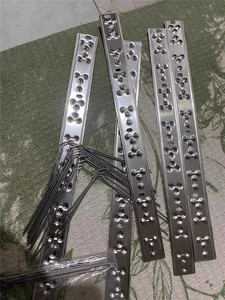 เดือยไล่นกแบบยืดหยุ่นทำจากสแตนเลสสำหรับพื้นผิวโค้งมน ผลิตภัณฑ์ควบคุมนกแบบไม่ทำอันตราย ป้องกันนกนางแอ่นและนกพิราบ - Product Image 3