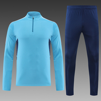Vente en gros Veste de football respirante pour hommes jeunes et décontractés Uniformes de football Combinaison de couleurs Maillot de football