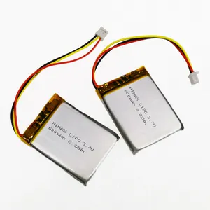 Pin Lithium Polymer Phẳng 502060 503040 802540 Pin Lipo 3.7V 600Mah