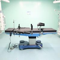 Table chirurgicale électrique 5 fonctions, base en acier inoxydable 304 de qualité supérieure, certifiée CE, équipement de salle d'opération hospitalière, garantie 2 ans