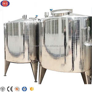 Réservoir de mélange et de stockage en acier inoxydable pour la transformation alimentaire - Product Image 1